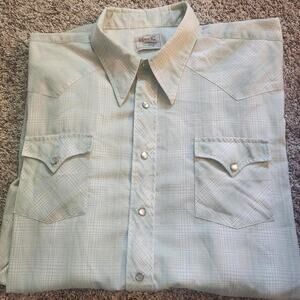 Men's HC Bar Western Style Button Up Shirt